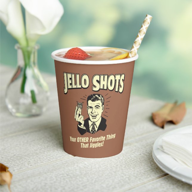 Jello Shots: Other Favorite Thing Paper Cups (Insitu)