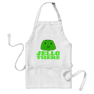 Jello There Adult Apron