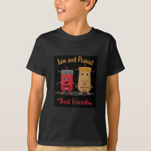 Jelly And Peanut Butter Sandwich Foodies T-Shirt
