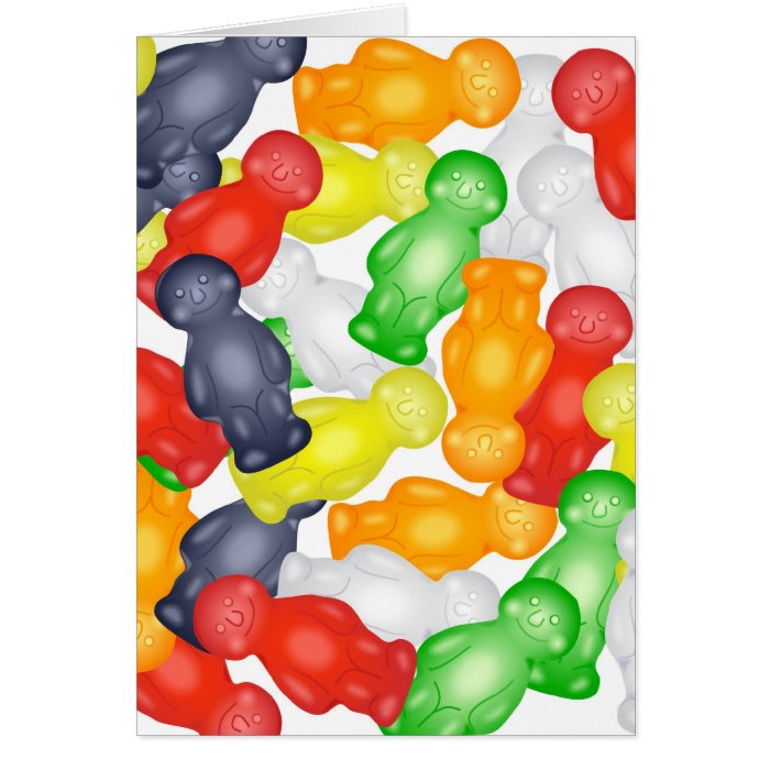 Jelly Babies Greeting Cards