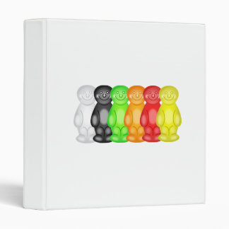 Jelly Baby Gang 3 Ring Binder