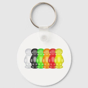 Jelly Baby Gang Keychain