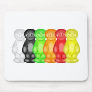 Jelly Baby Gang Mouse Pad