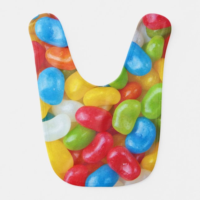 Jelly Bean Baby Bib (Front)
