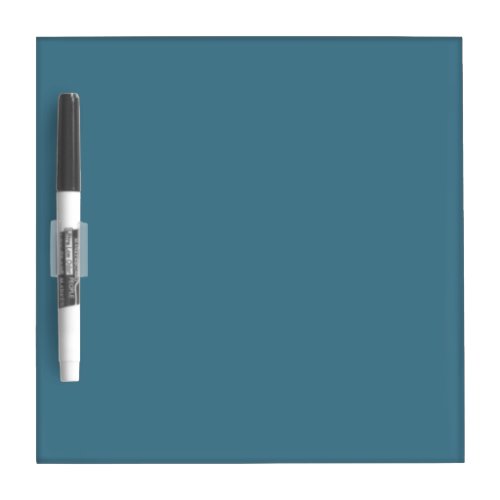 Jelly Bean Blue Solid Color Dry Erase Board