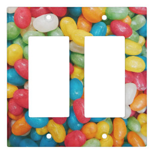 Jelly Bean Candies Colorful Light Switch Cover