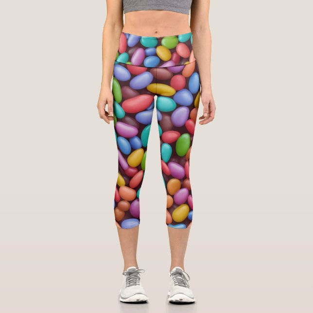 Jelly Bean Capri Leggings (Front)