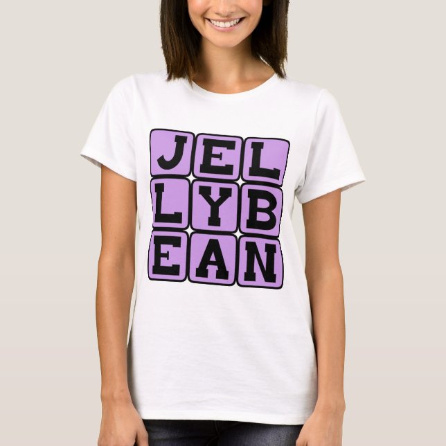 Jelly Bean, Flavored Candy T-Shirt (Front)