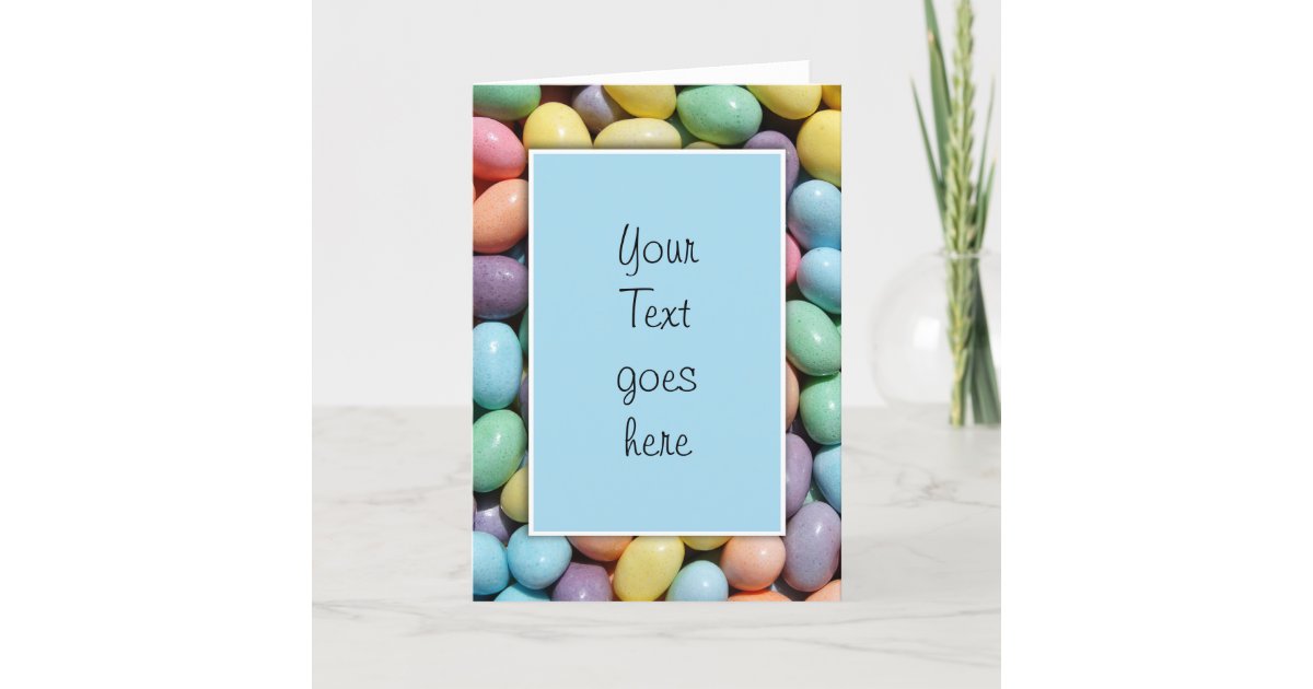 Jelly Bean Invitation Template Zazzle