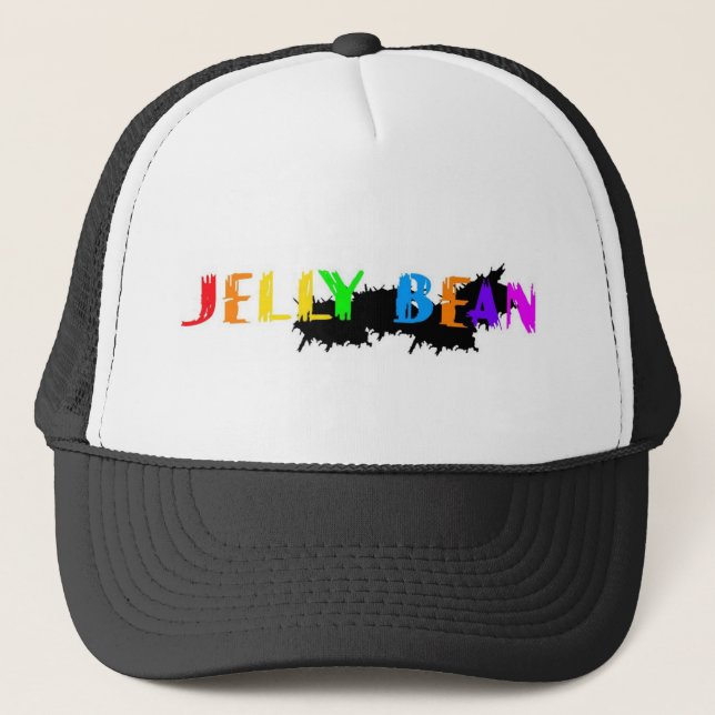 Jelly Bean logo Trucker Hat (Front)