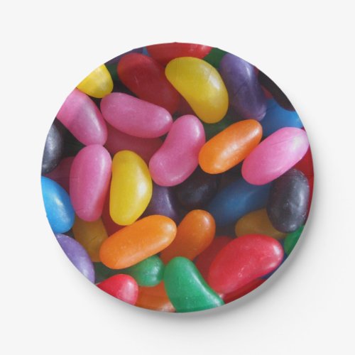 Jelly Bean Paper Plates