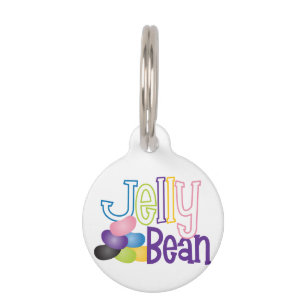 Jelly Bean Pet ID Tag