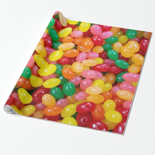 Jelly Bean Photo Wrapping Paper