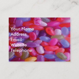 Jelly Bean pink Business Card