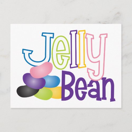 Jelly Bean Postcard