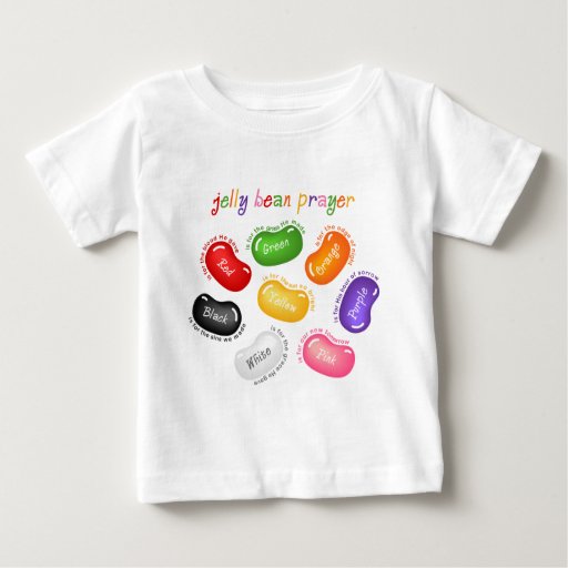 Jelly Bean Prayer Infant T-Shirt | Zazzle