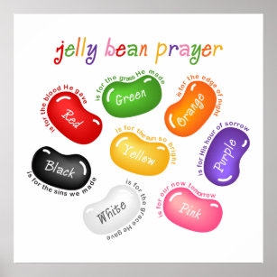 Jelly Bean Prayer Poster Print