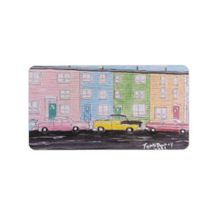 jelly bean row classic cars Saint Johns NL Label