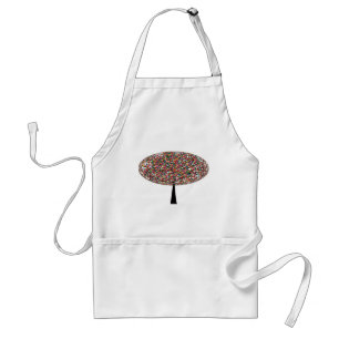 Jelly Bean Tree Adult Apron