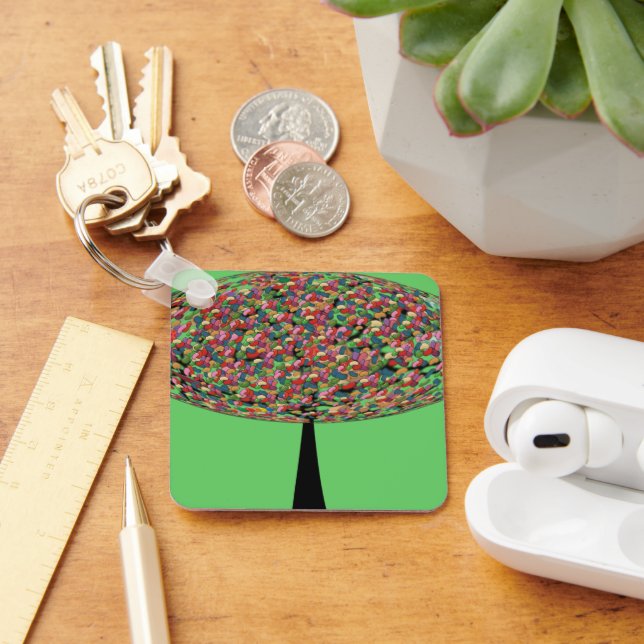 Jelly Bean Tree Keychain (Desk)