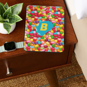 Jelly Beans Candy Love Monogram Kindle Cover