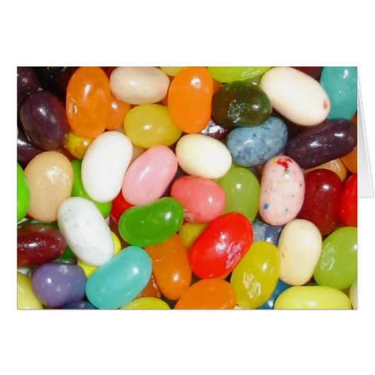 Jelly Beans Cards (Front Horizontal)
