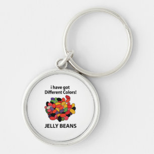 Jelly Beans Colorful Funny Jelly Beans Keychain
