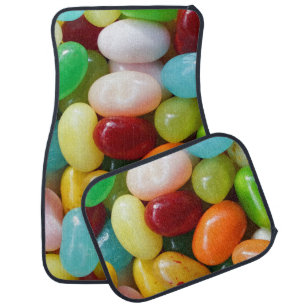 Jelly Beans Design Set of Car Mats