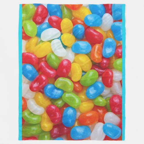 Jelly Beans Fleece Blanket