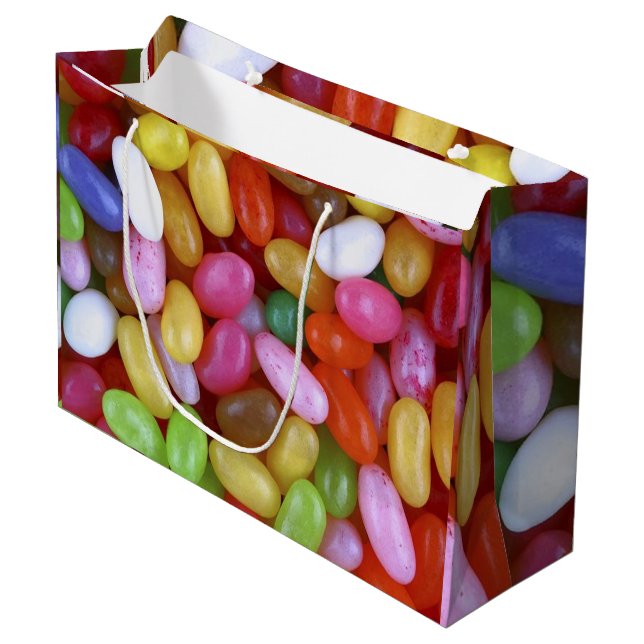Jelly Beans on Large Gift Bag (Front Angled)