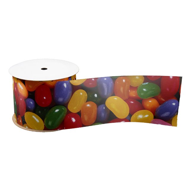 Jelly Beans on Silk Ribbon (Spool)