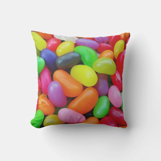 jelly beans outdoor pillow (Front)