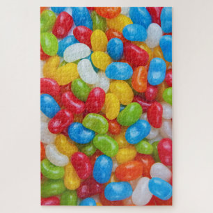 Jelly Beans, Rainbow Colored & Sweet Jigsaw Puzzle