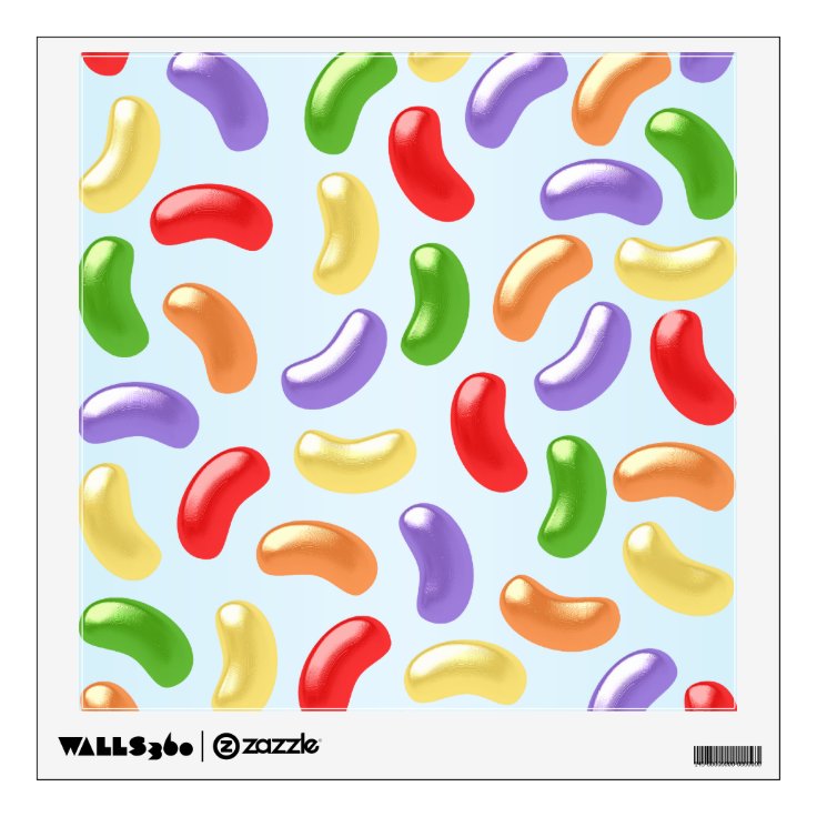 Jelly Beans Wall Decal Zazzle