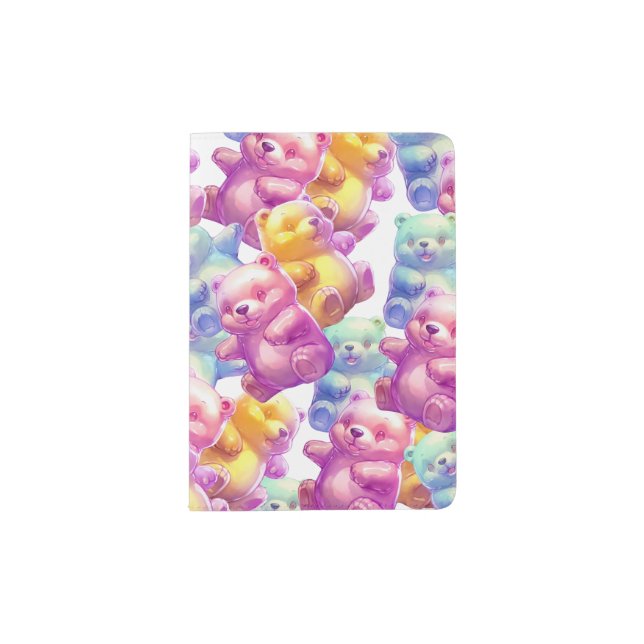 Jelly bears passport holder (Front)