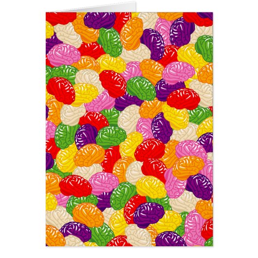 Jelly Brains Blank Cards (Front)