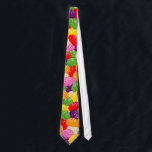 Jelly Brains Tie<br><div class="desc">Not jelly beans, but jelly brains - a whole mess of them. A surreal and zany design to brighten up any gift. How.. Ahem... thoughtful of you!</div>