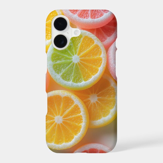 Jelly Candy Citrus Fruits Case-Mate iPhone Case (Back)
