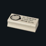 Jelly Donut Doughnut Foodie Personalized Address Rubber Stamp<br><div class="desc">Simply personalize with your name and address information! This rubber stamp design features an original marker illustration of a delicious jelly donut. This design is also available on other products. Lots of additional rubber stamp designs are also available. Don't see what you're looking for? Need help with customization? Contact Rebecca...</div>