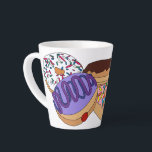 Jelly Donut Latte Mug<br><div class="desc">Jelly Donut Latte Mug</div>