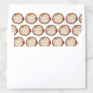 Jelly Donut Sufganiyah Hanukkah Doughnuts Envelope Liner