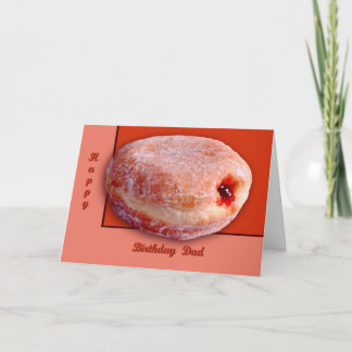 Jelly Filled Donut Card