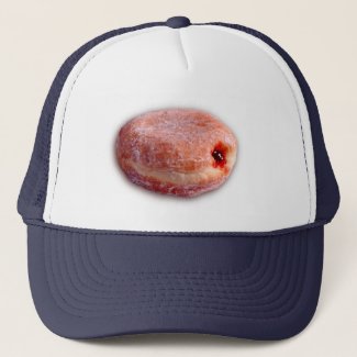 Jelly Filled Donut Trucker Hat