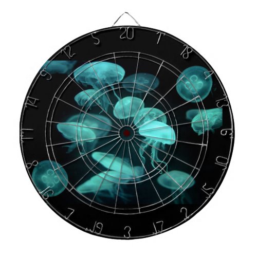 jelly fish dart board black light glow party