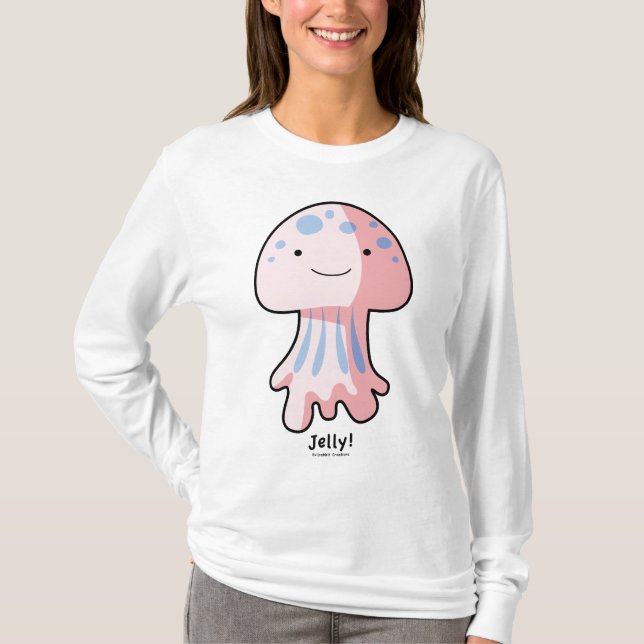 Jelly Fish Ladies AA Hoody Long Sleeve (Front)