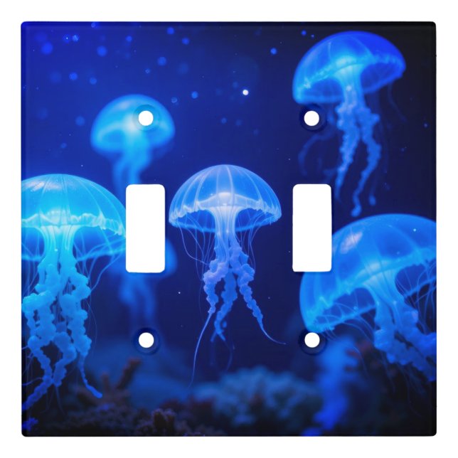 Jelly Fish Light Switch Cover (Front)