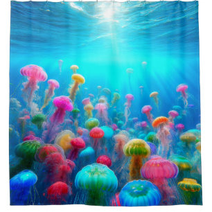 Jelly Fish Shower Curtain