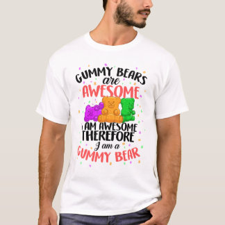 Jelly Gummies T-shirt Soft Sugar Candy Fruity