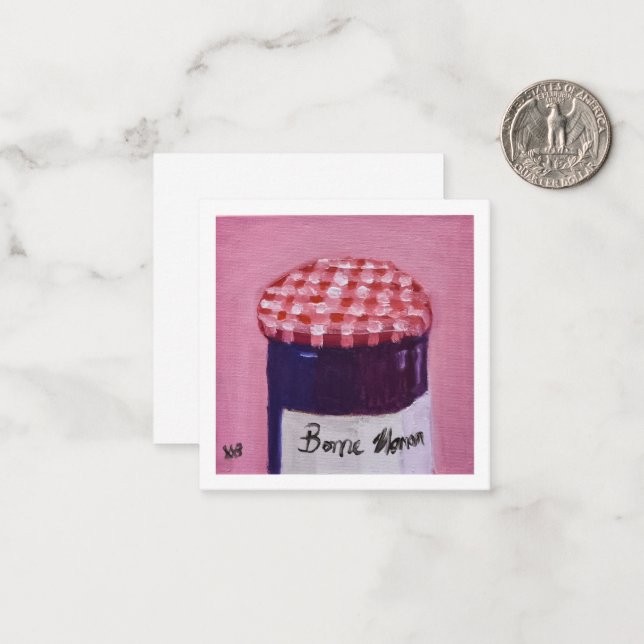 Jelly Note Card (Front/Back In Situ)