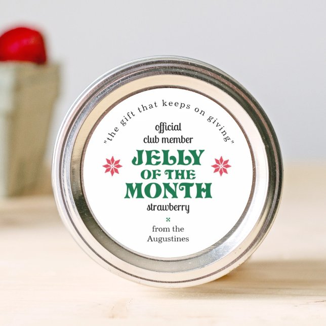 Jelly of the Month Club Jam Labels (Creator Uploaded)
